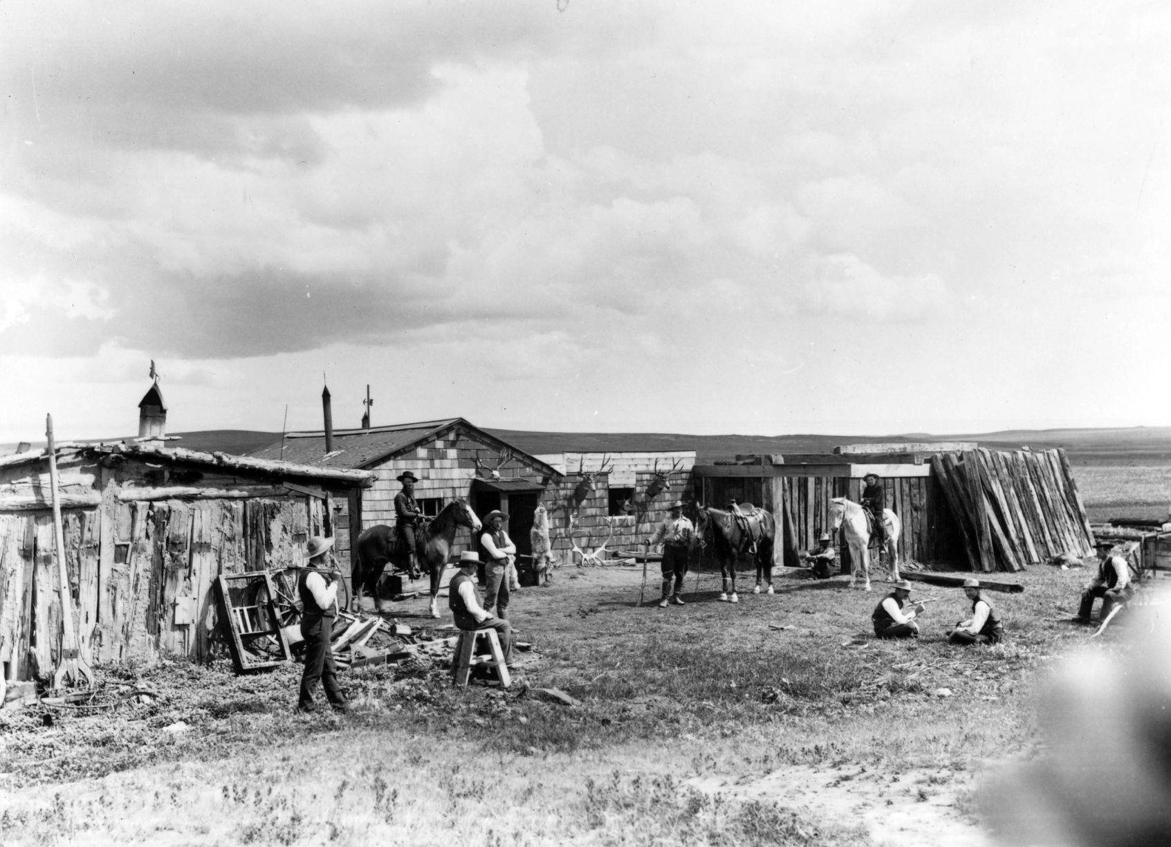 Isadore Nollet house, Mingusville, June 23, 1890